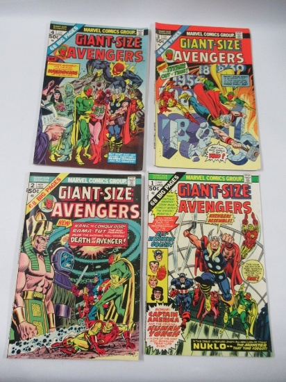 Giant-Size Avengers #1-4 (1974-1975)/Keys