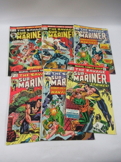 Sub-Mariner #68-72 (Last Issue)