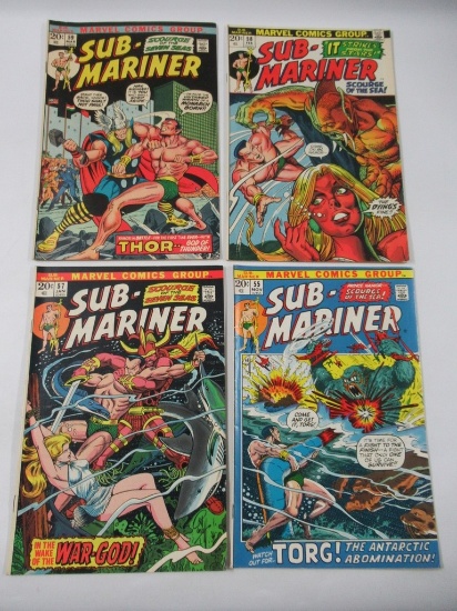 Sub-Mariner #55/57/58/59 Namor Vs. Thor