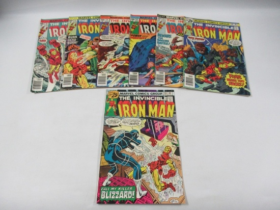 Iron Man #86 + #88-93/1st Blizzard