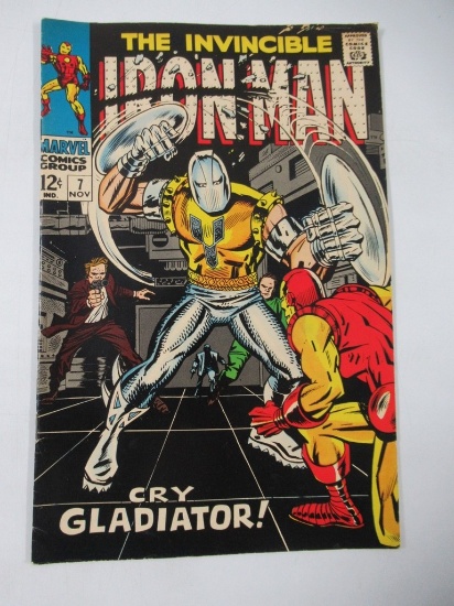 Iron Man #7 (1968) Gladiator Cover