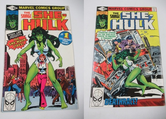Savage She-Hulk #1-2/1st She-Hulk