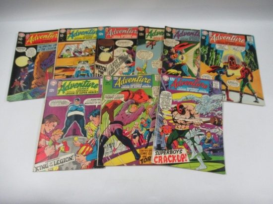 Adventure Comics #372-380 w/Keys