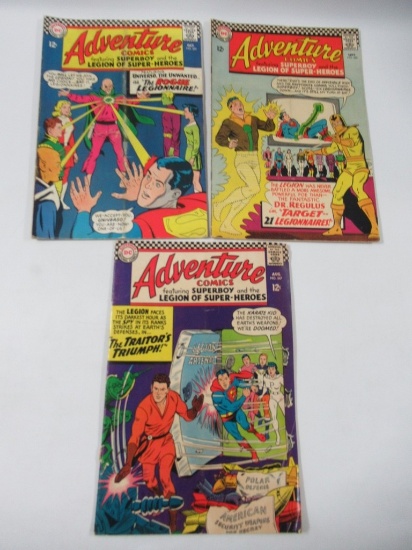 Adventure Comics #347-349 Dr. Regulus/Universo