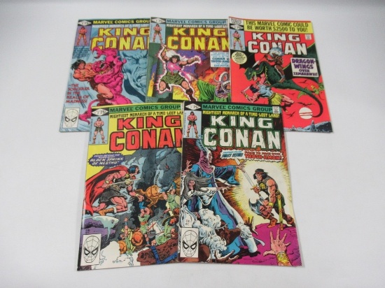 King Conan #1-5 (1980)/1st Conn