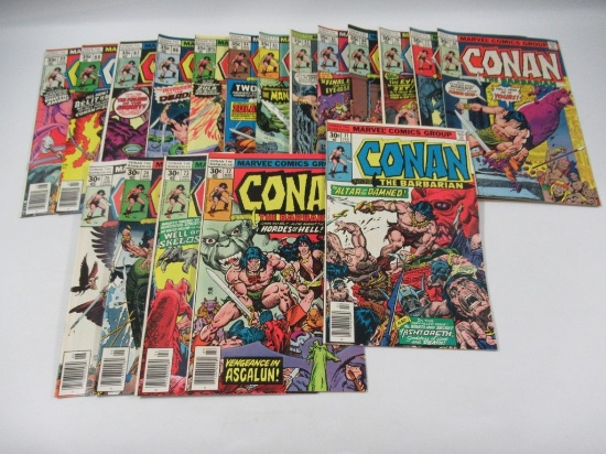 Conan the Barbarian #71-77 + #79-89