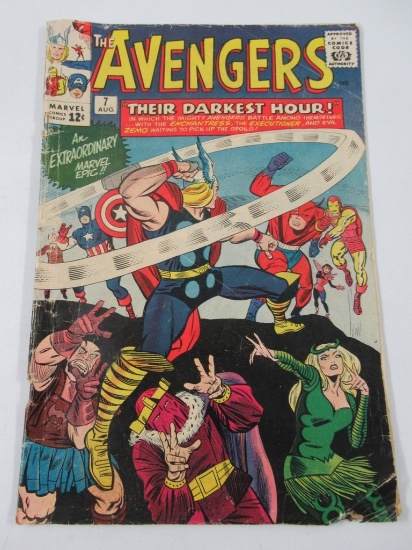Avengers #7 (1964) 1st Rick Jones as Bucky