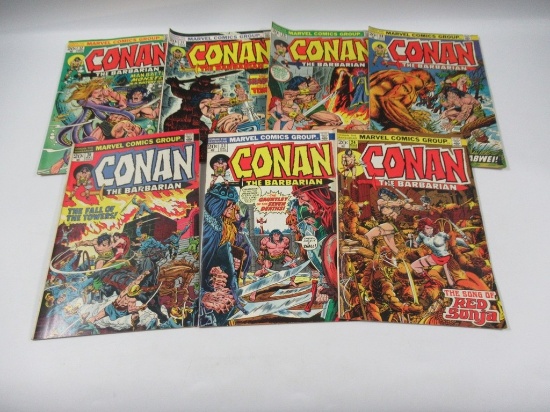 Conan #24/26/28/29/31-33 Key Red Sonja