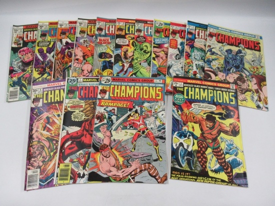 Champions #1-12 + #14/15/17 Near Run 1975