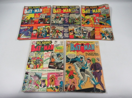 Batman #160/176/182/185/187