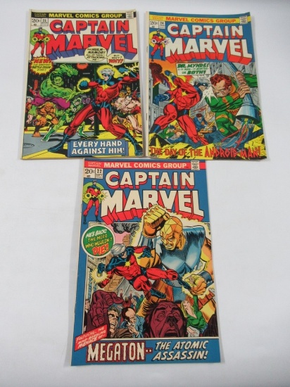Captain Marvel #22/24/25 Key Jim Starlin/Thanos