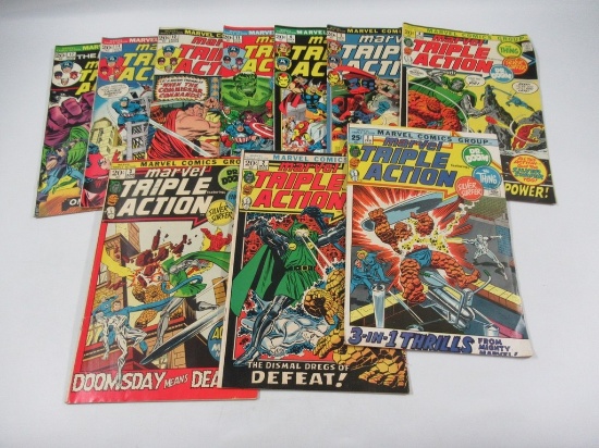 Marvel Triple Action #1-6/11/12/14/17