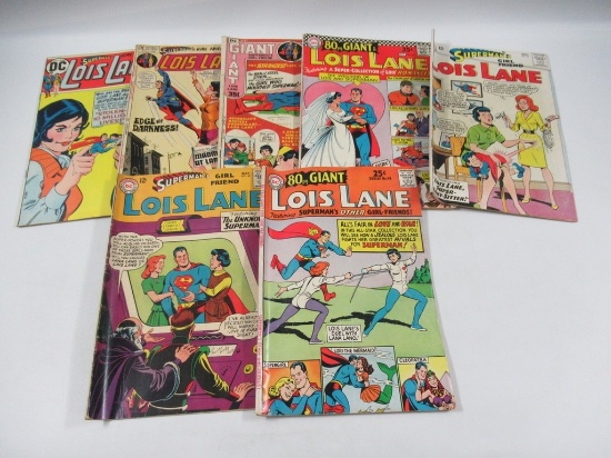 Superman's Girl Friend Lois Lane Silver to Bronze Lot