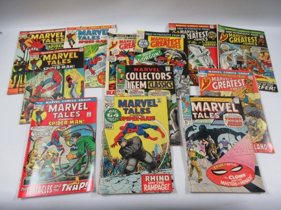 Marvel Tales/Greatest Comics/Collector's Classic Lot
