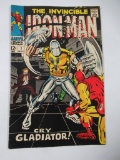 Iron Man #7 (1968) Gladiator Cover