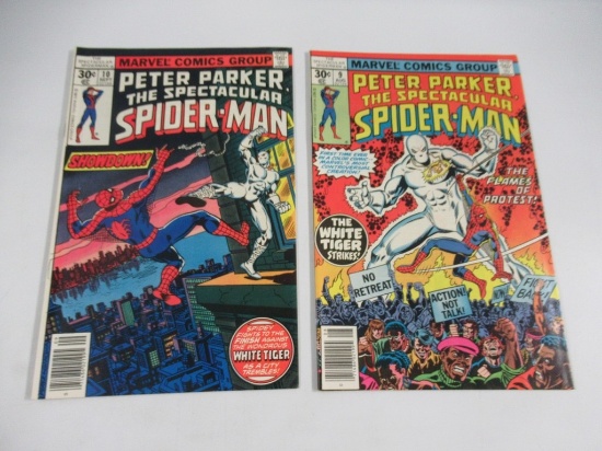 Spectacular Spider-Man #9 + #10/1st White Tiger