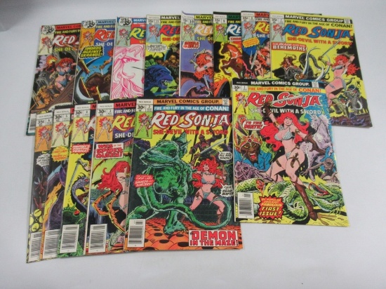 Red Sonja #1-14 (1977)/Near Run