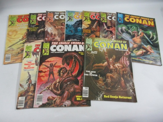 Savage Sword of Conan #45-54