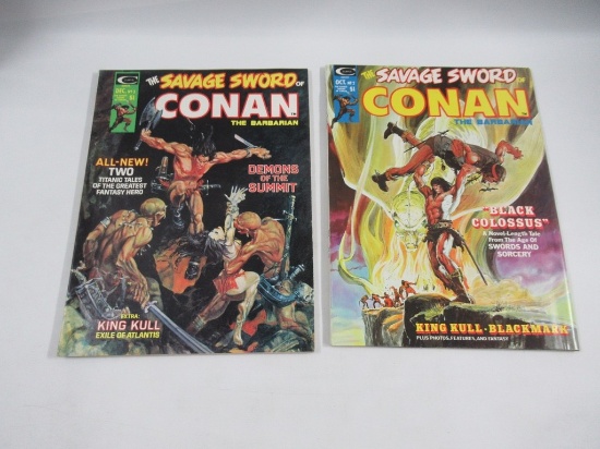 Savage Sword of Conan #2 + #3/1st Mike Zeck