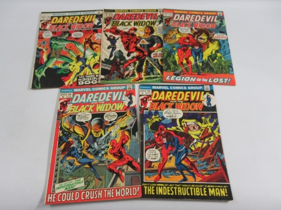 Daredevil #93/94/96/97/98 Black Widow