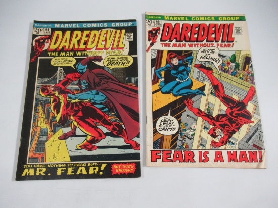 Daredevil #90 + #91/Black Widow Origin
