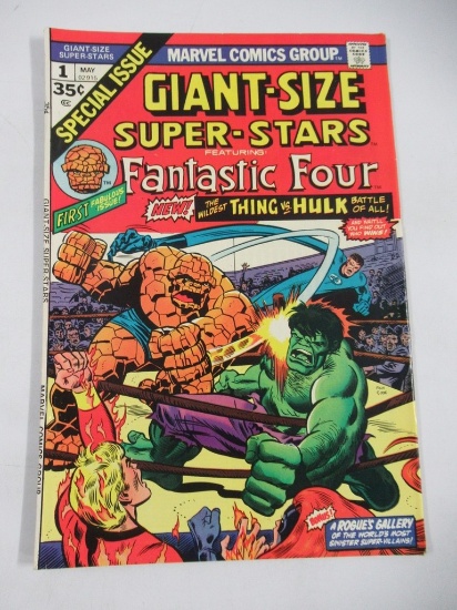 Giant-Size Super-Stars #1 (1974) Thing Vs. Hulk