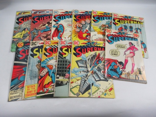 Superman Group of (12) #261-293/Star Saphire