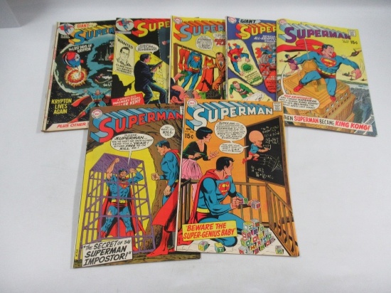 Superman Group of (7) #224-232