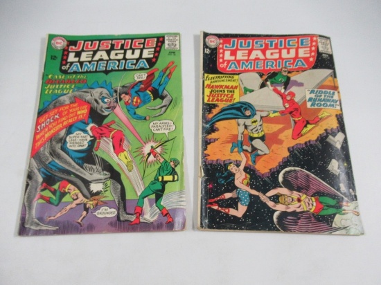 Justice League of America #31 + #36/Hawkman Joins