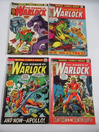 Warlock #2/3/4/7 (1970s)/Marvel
