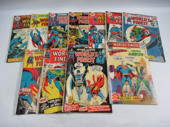 World's Finest #210-218 + #220-222/1st Effron