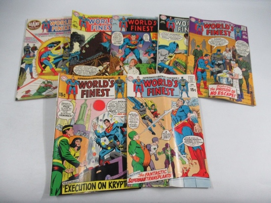 World's Finest #190-192 + #194-197