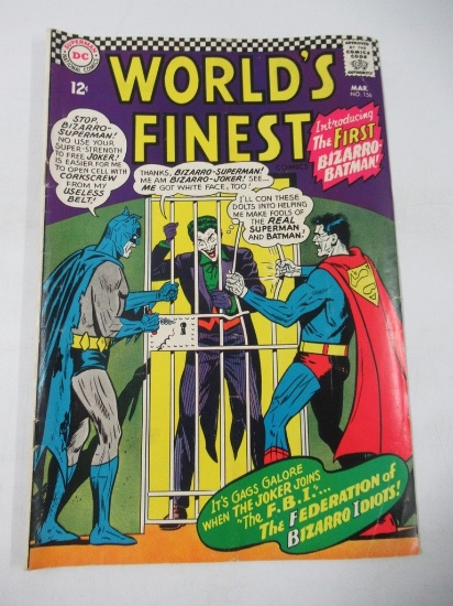 World's Finest #156/1st Bizarro Batman