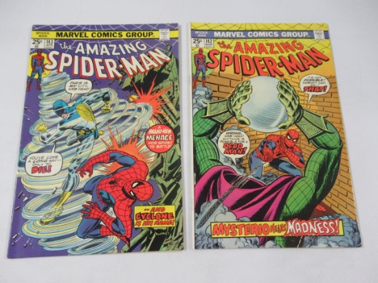 Amazing Spider-Man #142 + #143/1st Peter + MJ Kiss