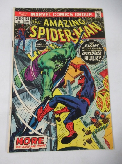 Amazing Spider-Man #120 Spidey Vs. Hulk Part 2