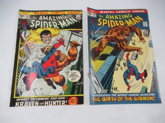 Amazing Spider-Man #110 + #111/1st Gibbon