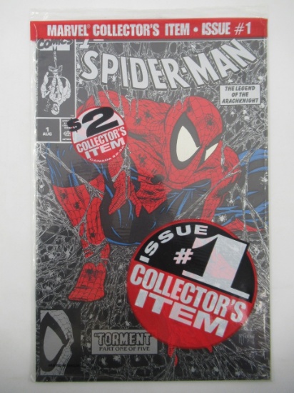 Spider-Man #1 (1990) Silver Variant Sealed