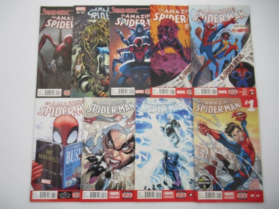 Amazing Spider-Man (2014) Issues 1-3, 6-10|W/ Keys