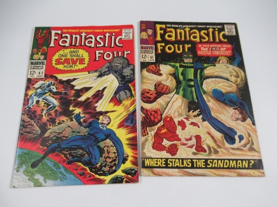Fantastic Four #61 + #62/1st Blastarr