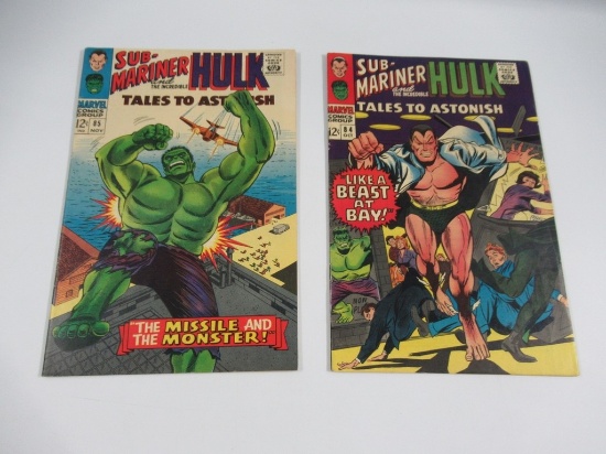 Tales to Astonish #84 + #85