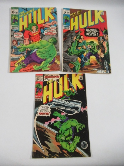 Hulk #137/139/141/1st Doc Samson
