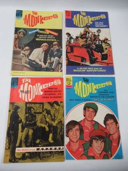 The Monkees #4/5/7/8 1967-68/Photo Covers