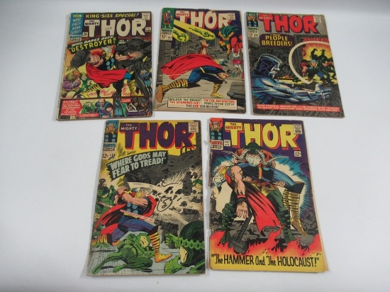 Thor #127/132/134/143/Annual #2 w/Keys!
