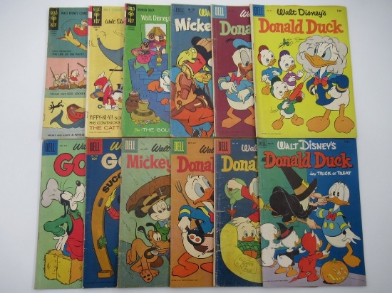 Disney Vintage Comic Book Lot/Carl Barks