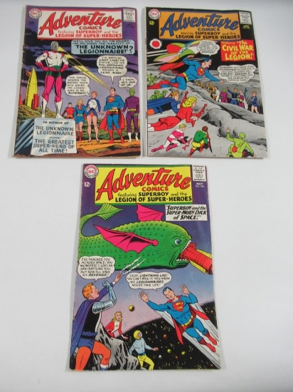 Adventure Comics #332/333/334 Legion of Super-Heroes