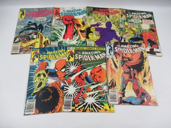 Amazing Spider-Man Group of (7) #244-261