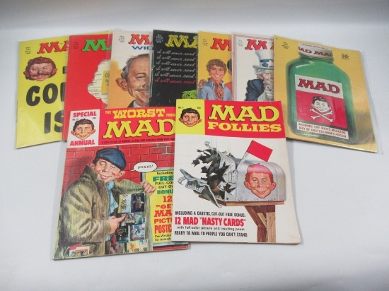 Mad Magazine 1969 Lot of (9) w/Specials