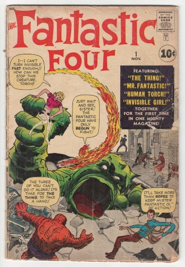 Fantastic Four #1 (1961) Super-Key Marvel!