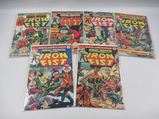 Marvel Premiere #17/19/21/22/23/24 Iron Fist