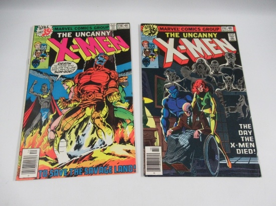 X-Men #114 + #116